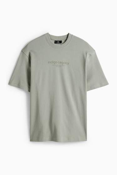 Herren - T-Shirt - Relaxed Fit - grün