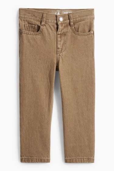 Kinderen: jongens - Relaxed jeans - bruin