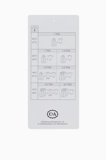 Neonate - Sacco nanna neonati - bianco crema