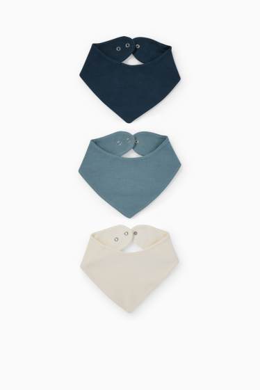 Unisex - Bryndáček pro miminka - tmavomodrá / krémově bílá