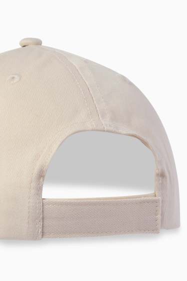 Kinder Mädchen - Bluey - Baseballcap - Glanz-Effekt - cremefarben