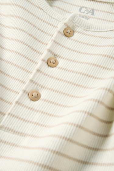 Unisexe - T-shirt bébé - blanc crème