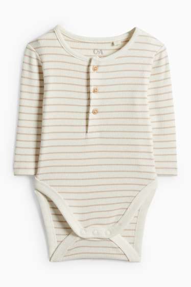 Unisexe - T-shirt bébé - blanc crème