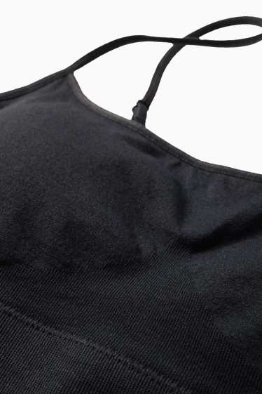 Dona - Bustier - sense costures - negre