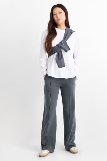 Damen - Jogginghose - dunkelgrau