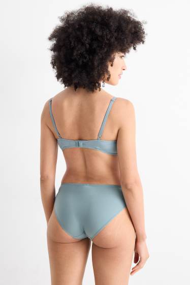 Femmes - Soutien-gorge avec armatures - BALCONETTE - ampliforme - turquoise foncé