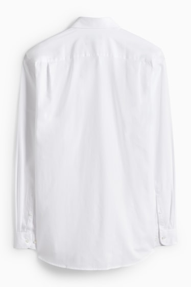 Pánské - Business košile - bílá