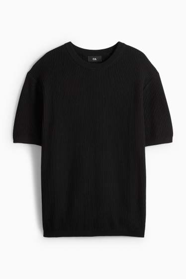 Pánské - Svetr - černá