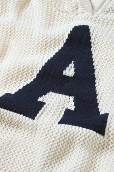 Enfants filles - Pull - blanc / bleu