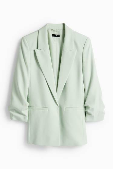 Damen - Business-Blazer - Regular Fit - mintgrün