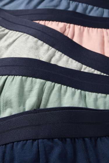 Hommes - Shorty - bleu foncé