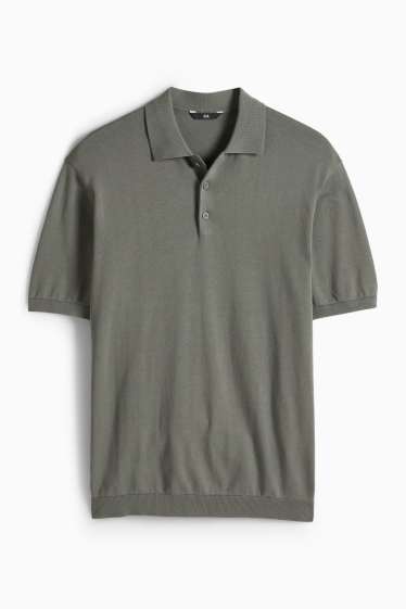 Pánské - Svetr - khaki