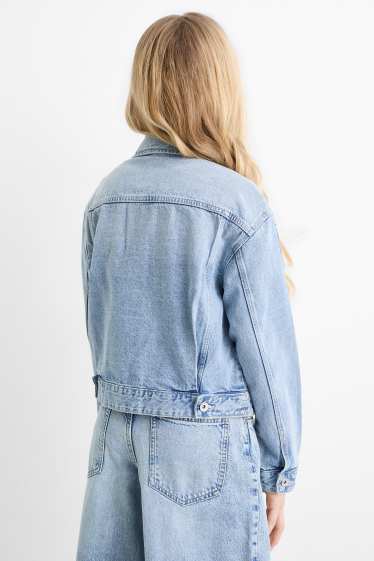 Nena - Caçadora texana - texà blau clar