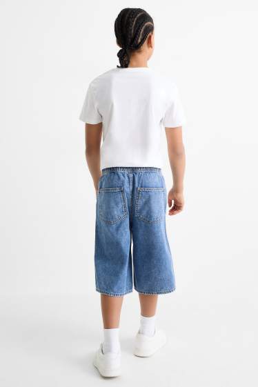 Copii - Băieți - Multipack 2 perechi - bermude de blugi - denim-albastru deschis