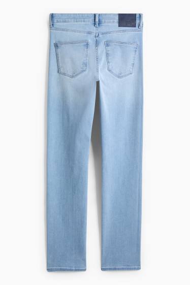 Dona - Straight Jeans - mid waist - texà blau clar