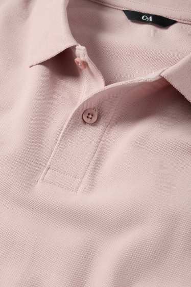 Hommes - Polo - regular fit - rose