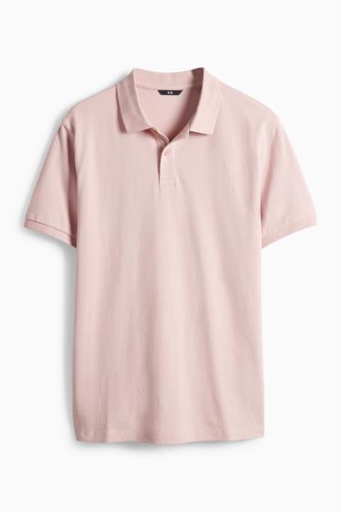 Hommes - Polo - regular fit - rose