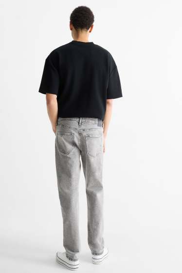 Bărbați - Straight jeans - denim-gri deschis