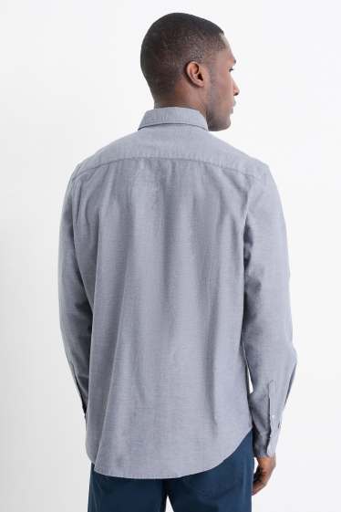 Home - Camisa - regular fit - button-down - blau