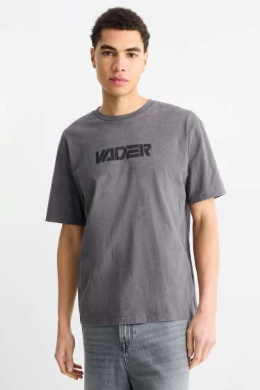 Hommes - T-shirt - relaxed fit - Guerre des étoiles - gris foncé