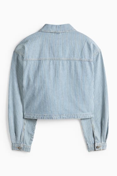 Dámské - Halenka - bílá/modrá