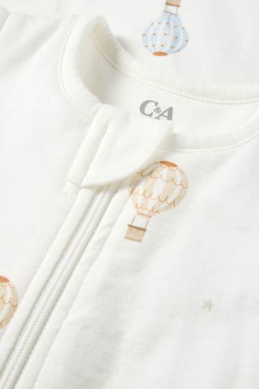 Unisex - Heißluftballon - Baby-Schlafsack - 6-18 Monate - weiss