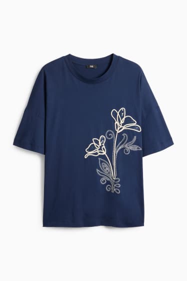 Dona - Samarreta - blau fosc