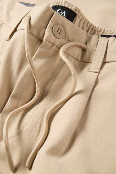 Men - Chinos - tapered fit - beige