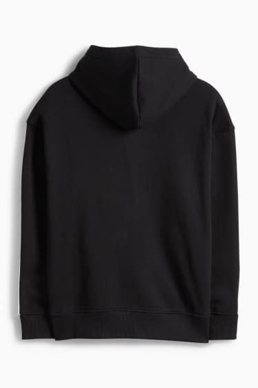 Děti - chlapci - Minecraft - mikina s kapucí - černá