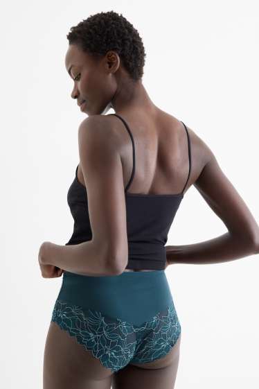 Women - Knickers - dark green