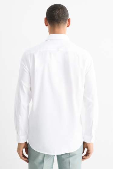 Men - Business shirt - white