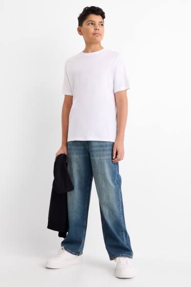 Bambini - Baggy jeans - jeans grigio-blu