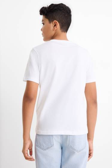 Copii - Băieți - Multipack 2 buc. - tricou cu mânecă scurtă - alb