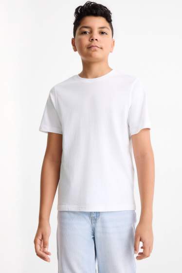 Copii - Băieți - Multipack 2 buc. - tricou cu mânecă scurtă - alb