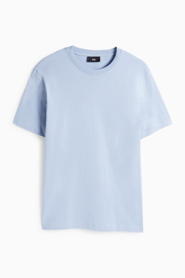 Hommes - T-shirt - regular fit - bleu clair