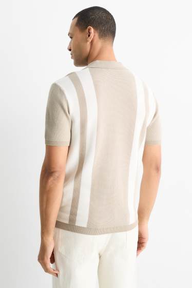 Uomo - Pullover - beige