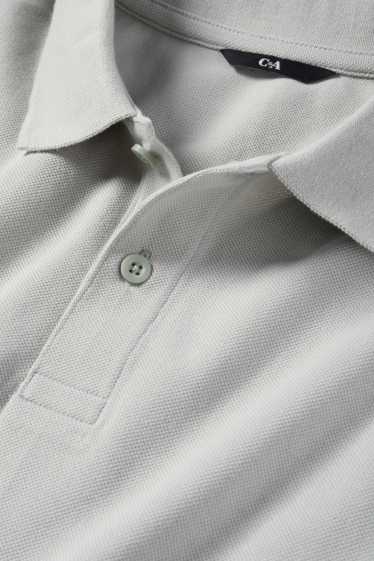 Hommes - Polo - regular fit - gris clair