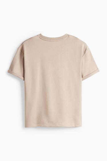 Dames - Voedings-T-shirt - beige