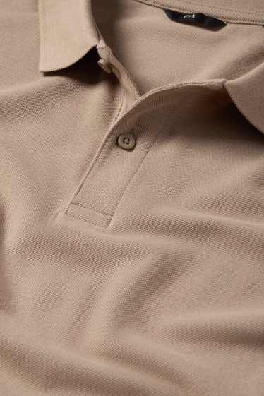Hommes - Polo - regular fit - taupe