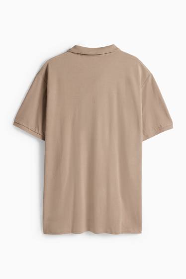Hommes - Polo - regular fit - taupe