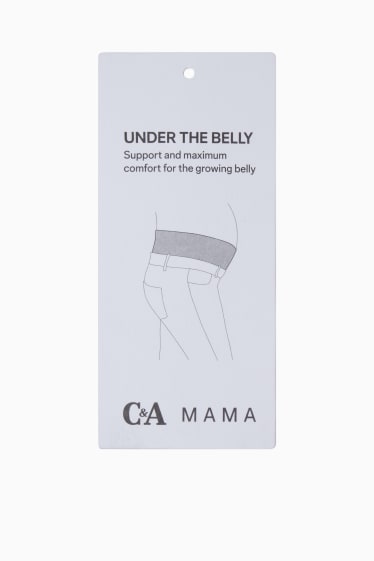 Damen - Still-Shorty-Pyjama - gestreift - strukturiert - weiß / schwarz