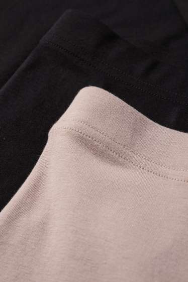 Donna - Pantaloni premaman - nero / beige