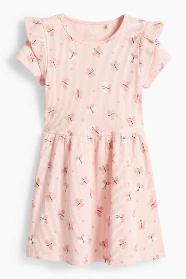 Kinderen: meisjes - Jurk - roze