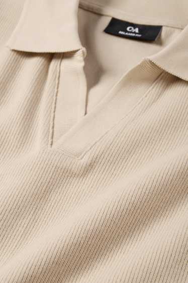 Hommes - Polo - beige
