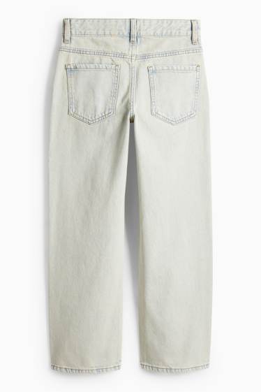 Kinder Jungen - Loose Jeans - helljeansgrau