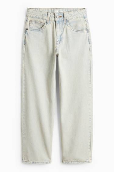 Kinder Jungen - Loose Jeans - helljeansgrau