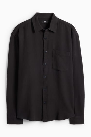 Men - Shirt - black