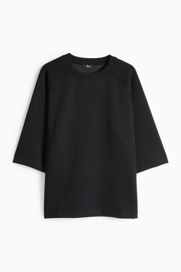 Women - Oversized sweatshirt - black