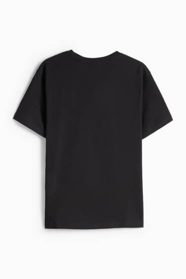 Děti - chlapci - Simpsonovi - tričko s krátkým rukávem - černá