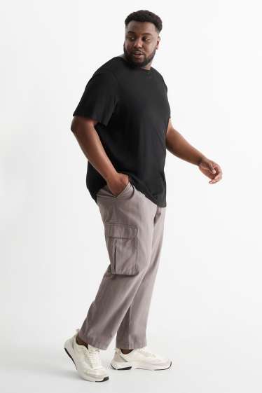 Men - Cargo trousers - dark gray